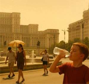 Oraşele devin tot mai fierbinţi; Bucureştiul concurează cu Atena la temperaturi